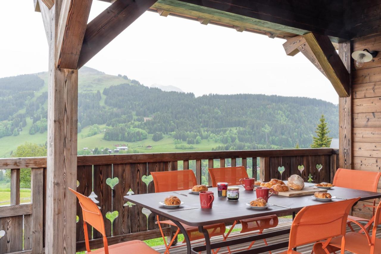 Chalet De L'Atray Les Gets Bagian luar foto